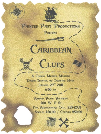 2011 Caribbean Clues Poster