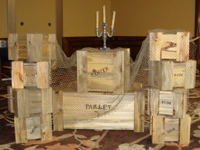 Stage crate props