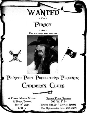 Capt Green wanted poster