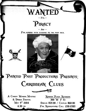 Capt Peacock wanted poster