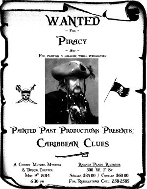 Capt Plum wanted poster