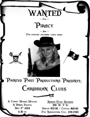 Capt Scarlett wanted poster