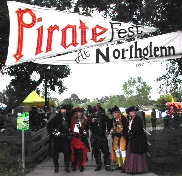 The Captains beneath the Pirate Banner